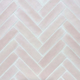 Pink herringbone pattern